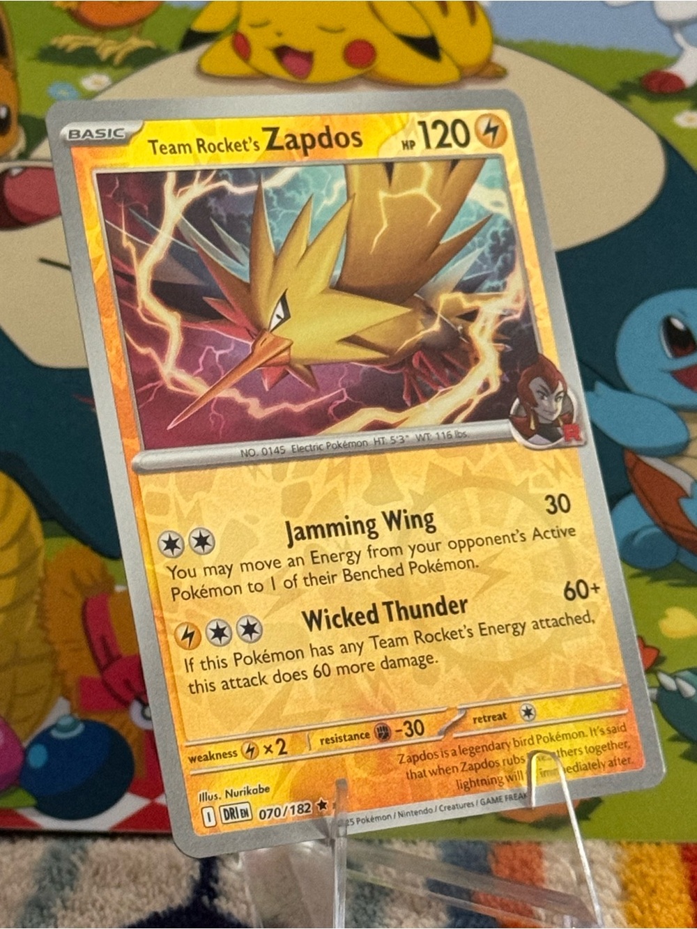 Team Rocket's Zapdos Holo - Picture 2 of 3